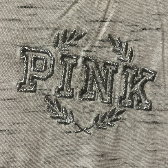 PINK Victoria’s Secret Sequin Bling Baseball Tee S - Picture 3 of 5